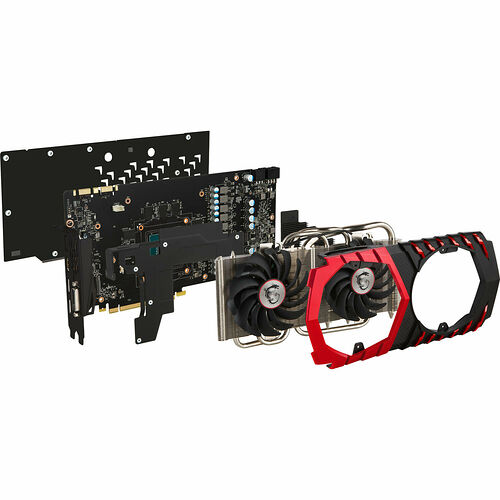 MSI GeForce GTX 1070 Ti GAMING, 8 Go