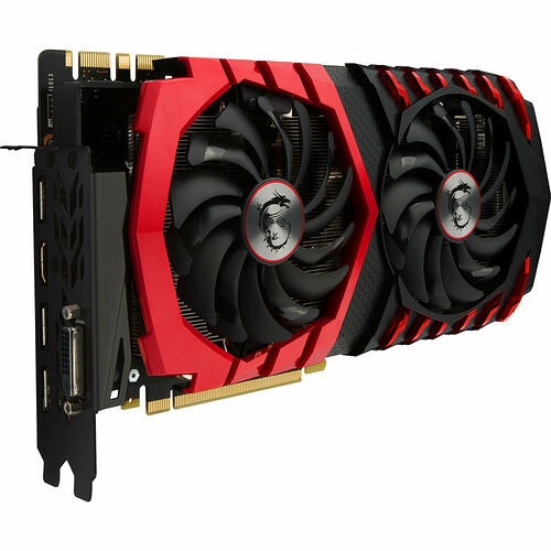 MSI GeForce GTX 1070 Ti GAMING, 8 Go
