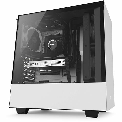 NZXT H500, Blanc mat/Noir