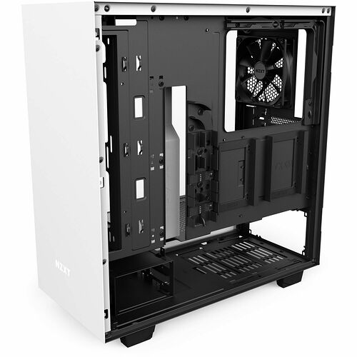 NZXT H500, Blanc mat/Noir