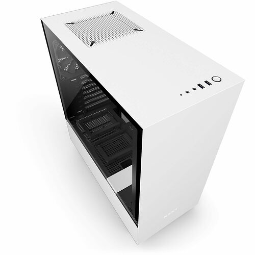 NZXT H500, Blanc mat/Noir
