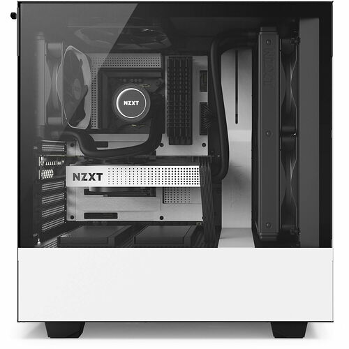 NZXT H500, Blanc mat/Noir
