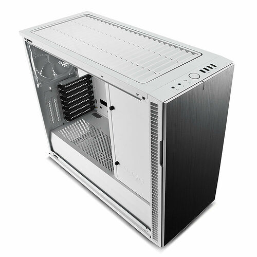 Fractal Design Define R6 Tempered Glass - Blanc