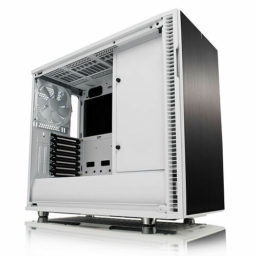 Fractal Design Define R6 Tempered Glass - Blanc