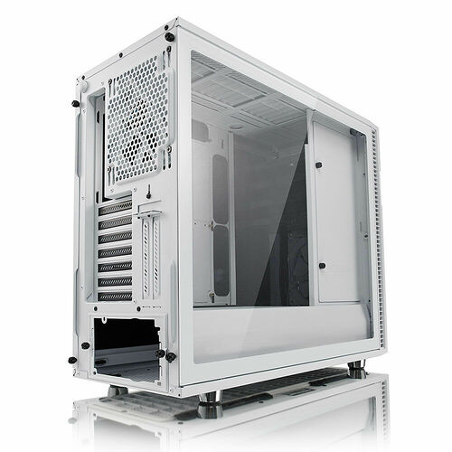 Fractal Design Define R6 Tempered Glass - Blanc