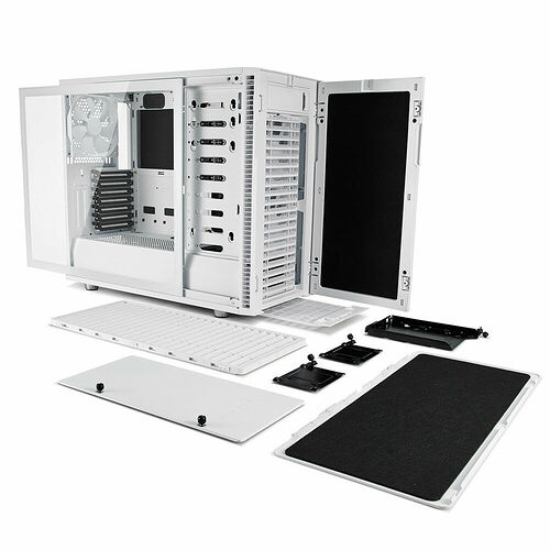 Fractal Design Define R6 Tempered Glass - Blanc