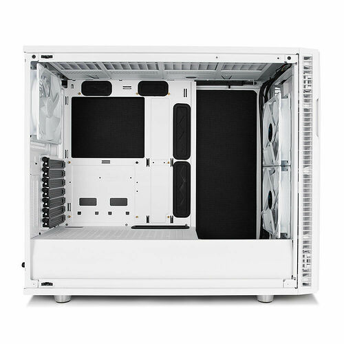 Fractal Design Define R6 Tempered Glass - Blanc