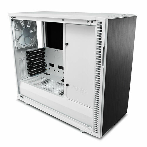 Fractal Design Define R6 Tempered Glass - Blanc