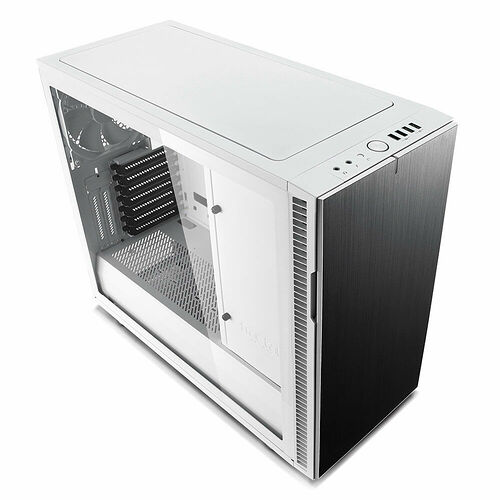 Fractal Design Define R6 Tempered Glass - Blanc