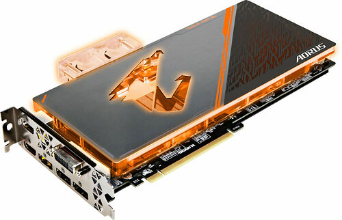 Gigabyte AORUS GeForce GTX 1080 Ti Waterforce XTREME Edition, 11 Go