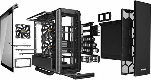 Be Quiet! Silent Base 801 - Noir/Argent (Version fenêtre)