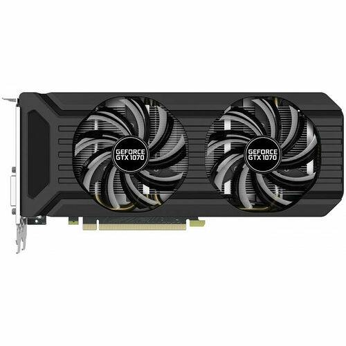 Palit GeForce GTX 1070 DUAL, 8 Go