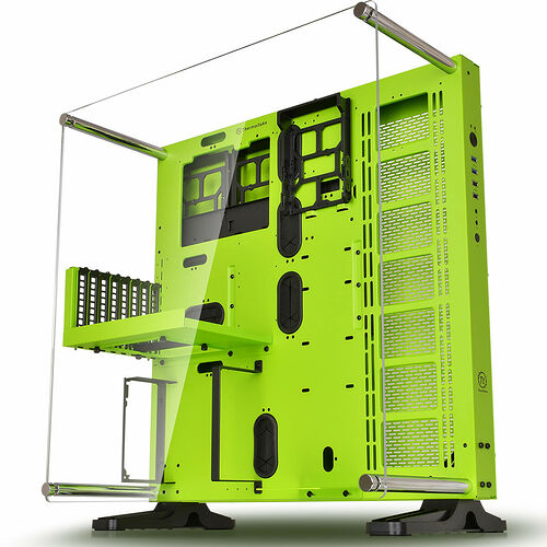 Thermaltake Core P5 Green Edition, Vert