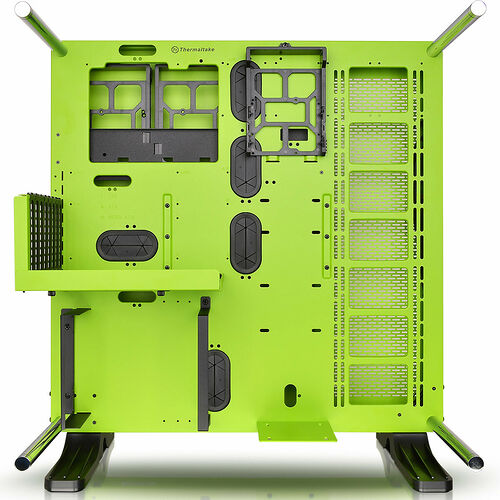Thermaltake Core P5 Green Edition, Vert