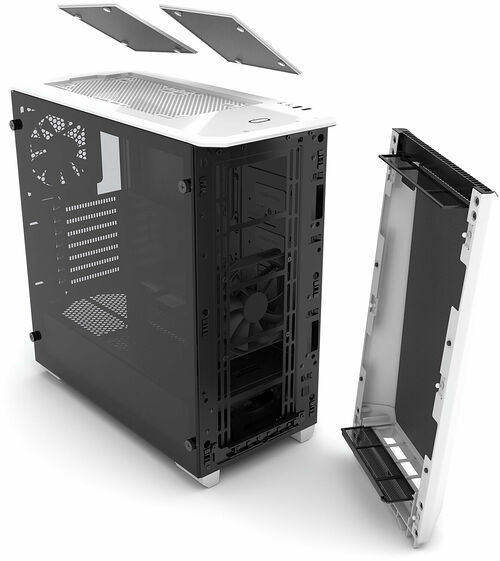 Phanteks Eclipse P400S (Silent Edition) Tempered Glass - Glacier White