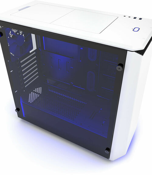 Phanteks Eclipse P400S (Silent Edition) Tempered Glass - Glacier White