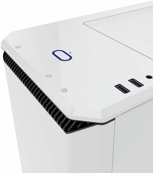 Phanteks Eclipse P400S (Silent Edition) Tempered Glass - Glacier White