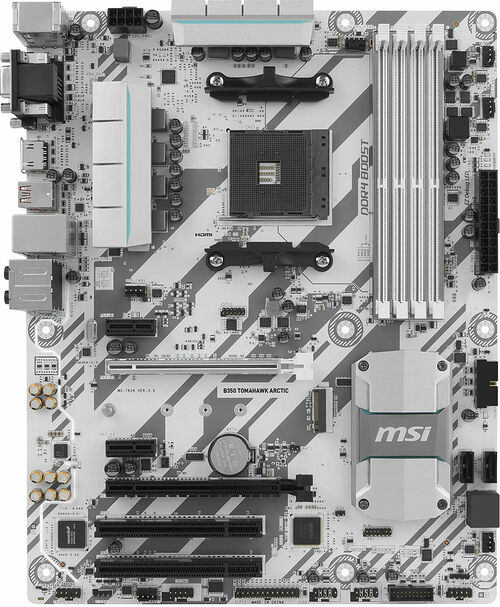 MSI B350 TOMAHAWK ARCTIC