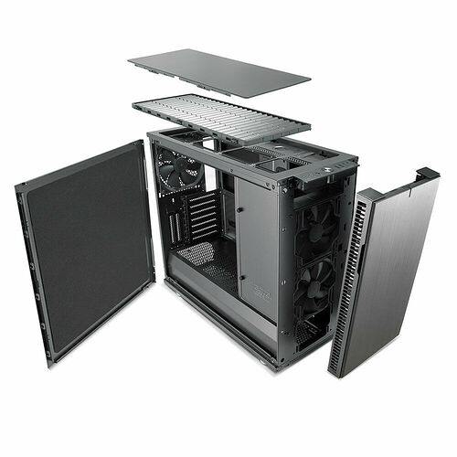 Fractal Design Define R6 Gunmetal, Gris