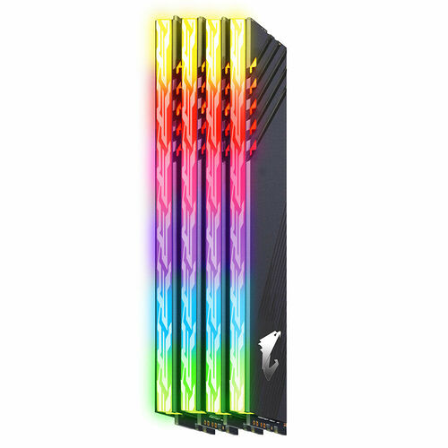 DDR4 Aorus RGB - 16 Go (2 x 8 Go) 3600 MHz - CAS 18 (+ 2 factices)