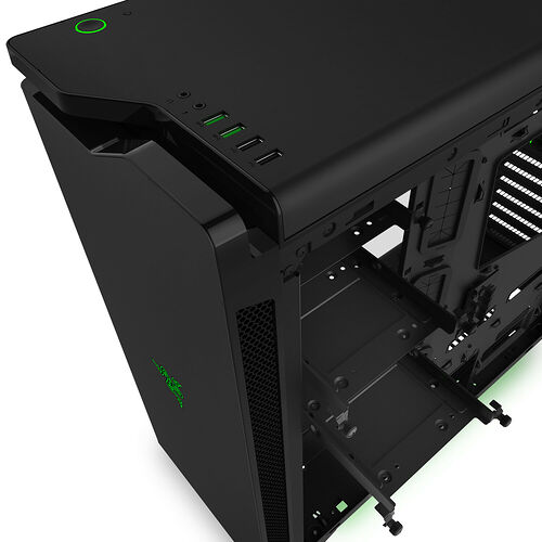 NZXT H440 Special Edition, Noir/Vert