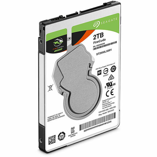 Seagate FireCuda 2.5" 2 To