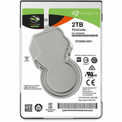 Seagate FireCuda 2.5" 2 To