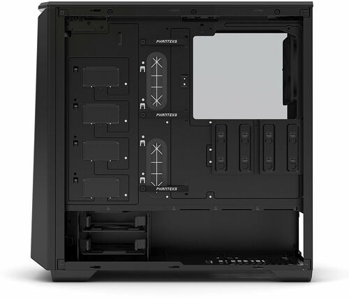 Phanteks Eclipse P400 Tempered Glass - Satin Black