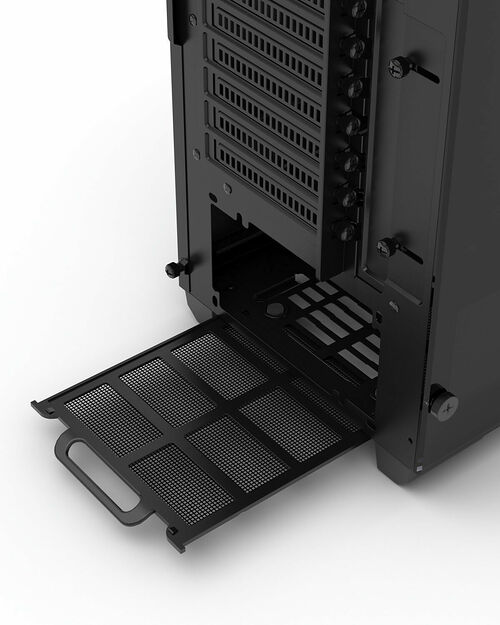 Phanteks Eclipse P400 Tempered Glass - Satin Black