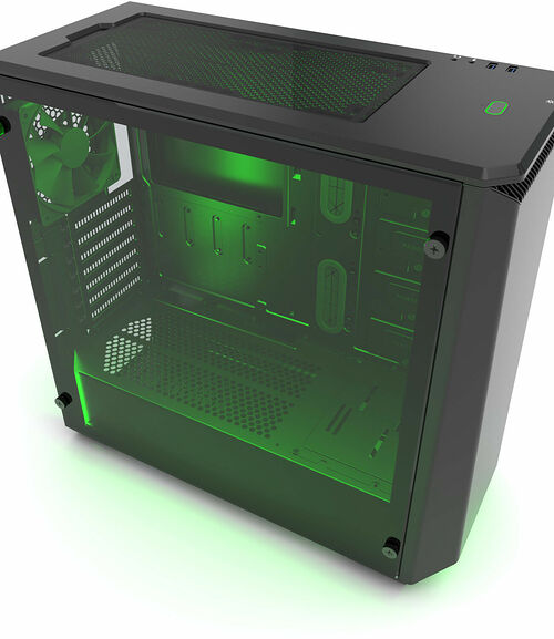 Phanteks Eclipse P400 Tempered Glass - Satin Black