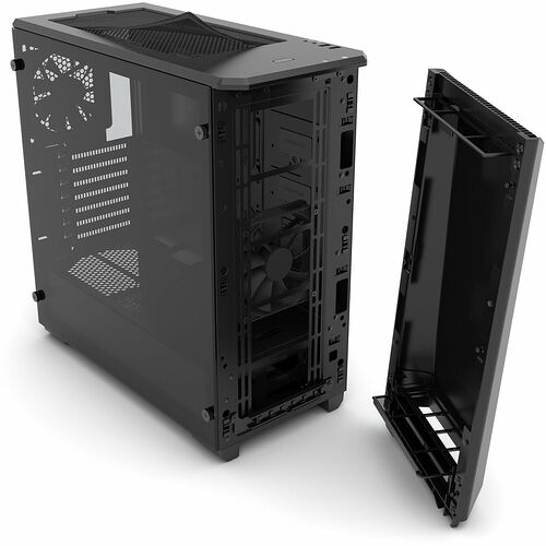 Phanteks Eclipse P400 Tempered Glass - Satin Black