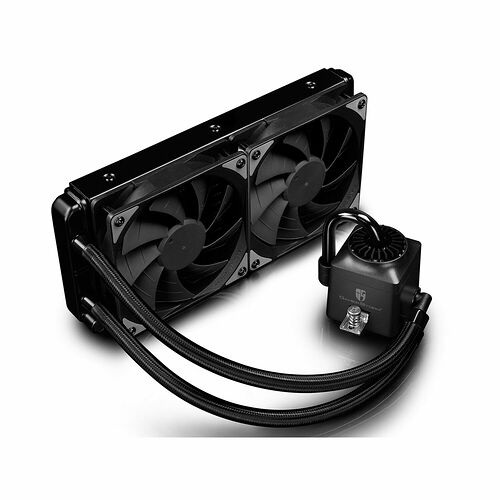 Deepcool Gamer Storm Captain 240 EX RGB, Noir