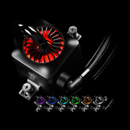 Deepcool Gamer Storm Captain 240 EX RGB, Noir