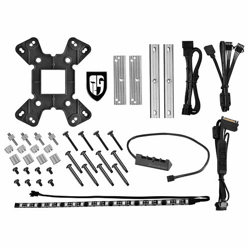 Deepcool Gamer Storm Captain 240 EX RGB, Noir