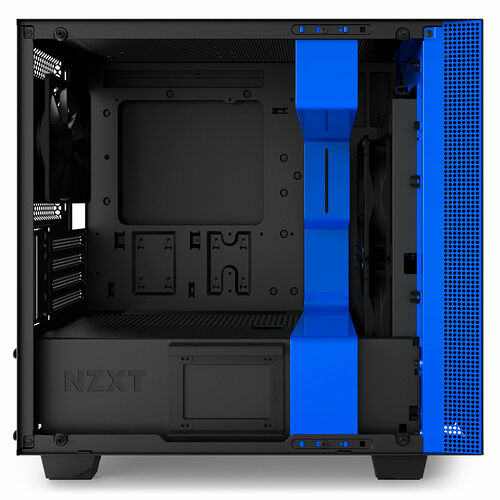 NZXT H400i, Noir mat/Bleu