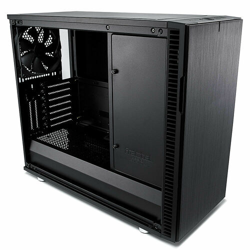 Fractal Design Define R6 Tempered Glass Blackout - Noir