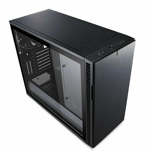 Fractal Design Define R6 Tempered Glass Blackout - Noir
