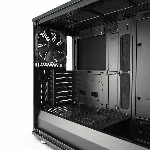 Fractal Design Define R6 Tempered Glass Blackout - Noir