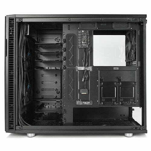Fractal Design Define R6 Tempered Glass Blackout - Noir