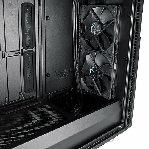Fractal Design Define R6 Tempered Glass Blackout - Noir