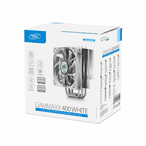 Deepcool Gammaxx 400, Blanc