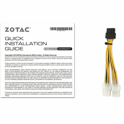 Zotac Gaming GeForce GTX 1060 AMP Edition, 6 Go