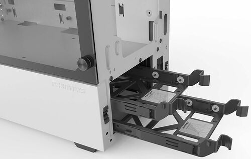 Phanteks Eclipse P300 Tempered Glass - Blanc