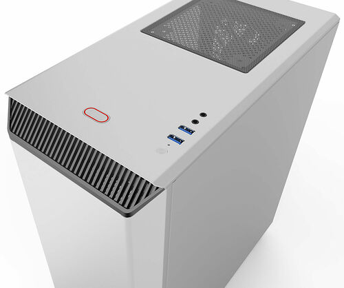 Phanteks Eclipse P300 Tempered Glass - Blanc