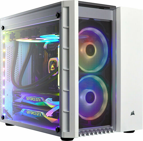 Corsair Crystal Series 280X RGB Tempered Glass - Blanc