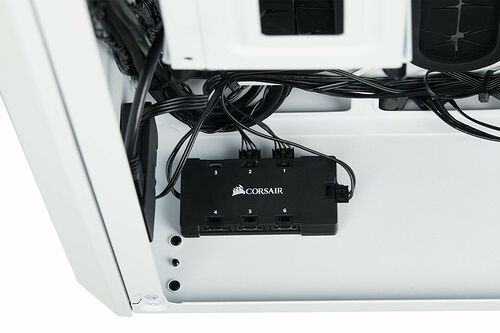 Corsair Crystal Series 280X RGB Tempered Glass - Blanc