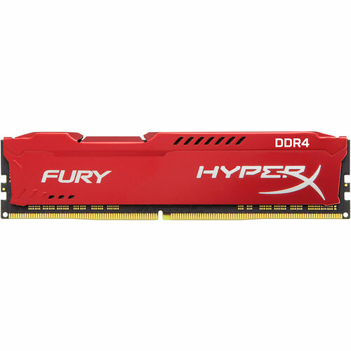 DDR4 HyperX Fury, Rouge, 8 Go, 2666 MHz, CAS 16