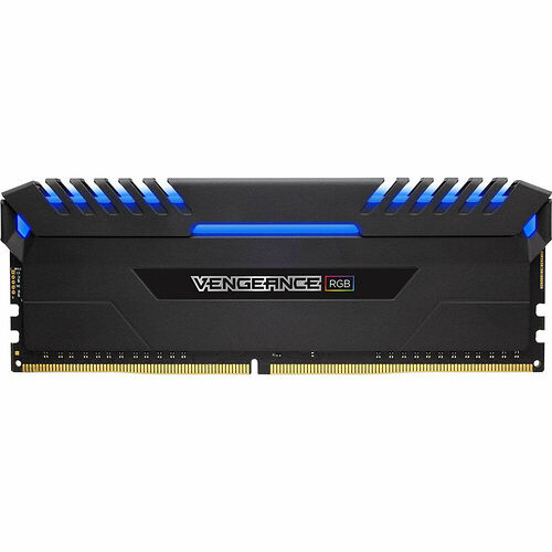 DDR4 Corsair Vengeance RGB, Noir, 16 Go (2 x 8 Go), 3000 MHz, CAS 16