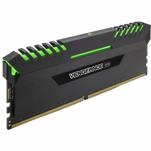 DDR4 Corsair Vengeance RGB, Noir, 16 Go (2 x 8 Go), 3000 MHz, CAS 16