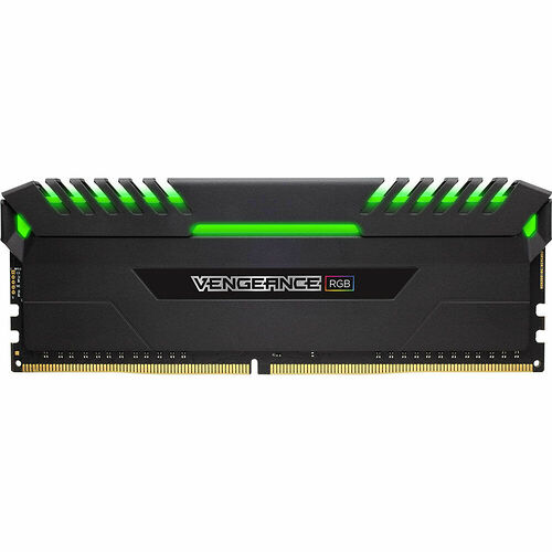 DDR4 Corsair Vengeance RGB, Noir, 16 Go (2 x 8 Go), 3000 MHz, CAS 16
